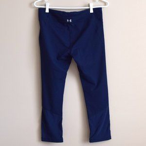Navy Blue Cropped Under Armour Leggings